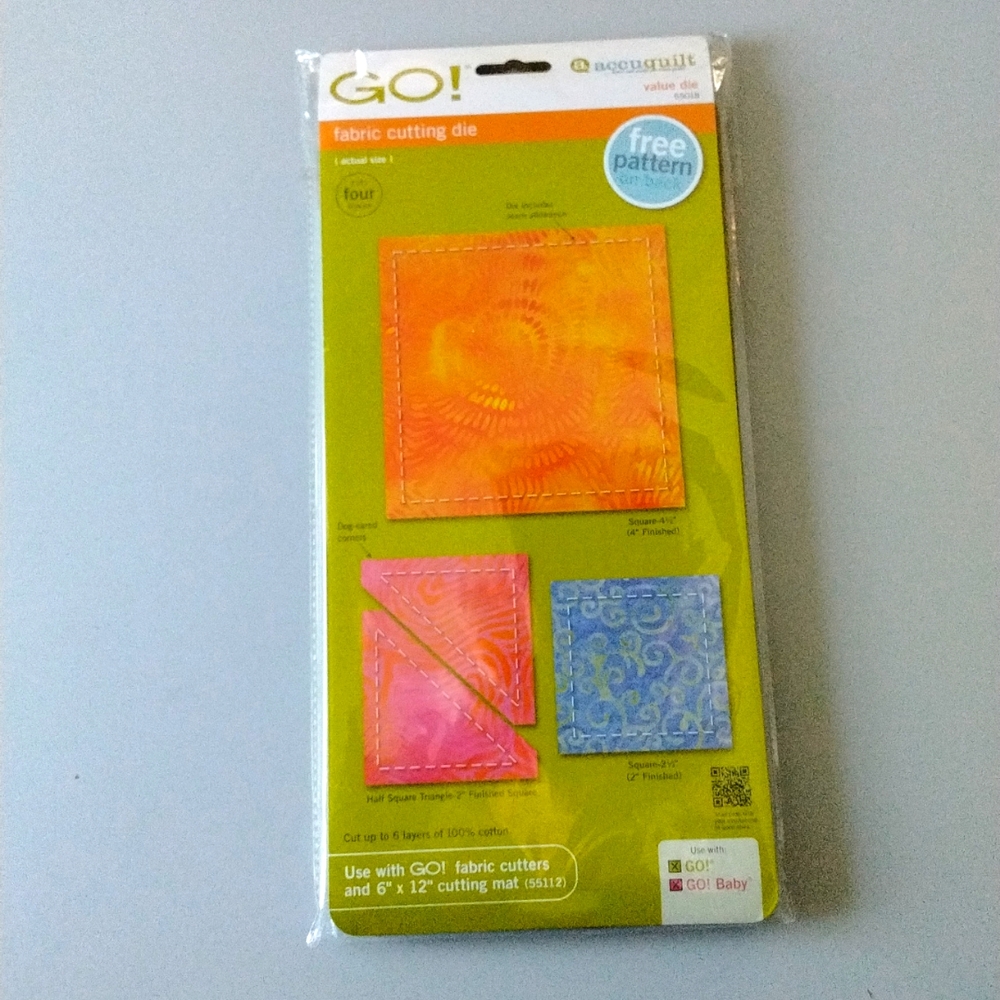 Accuquilt fabric cutting die # 55018 Value Die